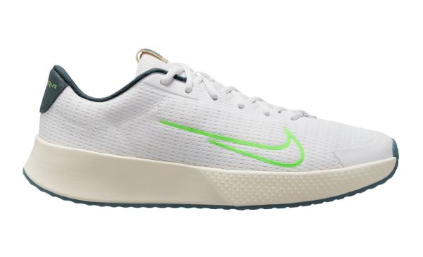 Jugend-Tennisschuhe Nike Vapor Lite 2 JR - white/green strike/deep jungle