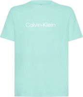 Teniso marškinėliai vyrams Calvin Klein PW SS T-shirt - Mėtų