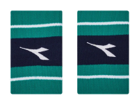 Potítko Diadora Wristbands Wide Logo - golf green
