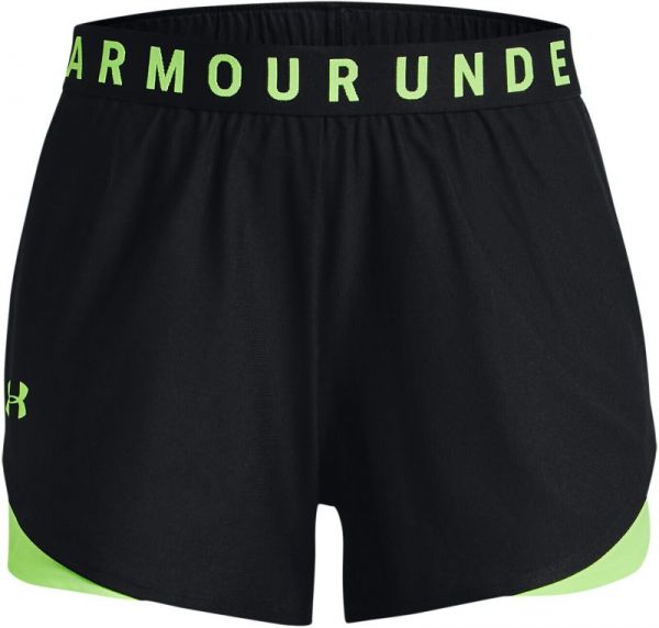  Under Armour Women's UA Play Up Shorts 3.0 - black/quirky lime
