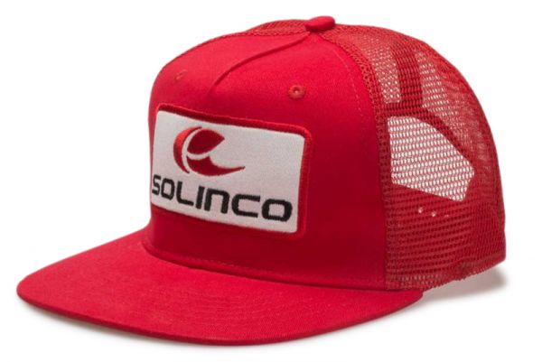 Tennismütze Solinco Trucker Cap - red