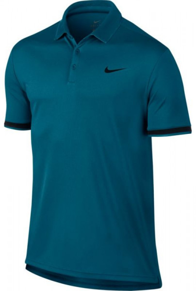  Nike Court Dry Polo Team - green abyss/black/black