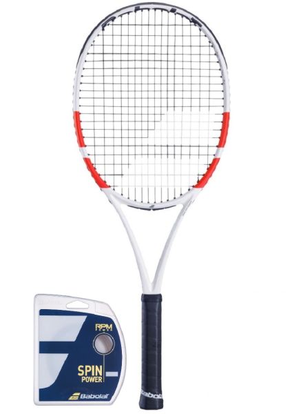 Teniso raketė Babolat Pure Strike 100 16/20 + stygos