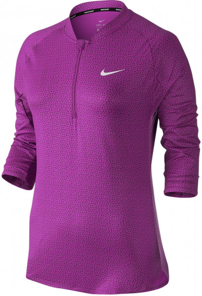  Nike Court Top Baseline 3/4 PR - vivid purple/white