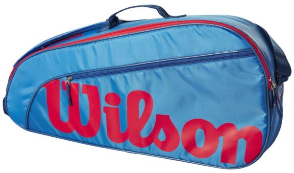 Тенис чанта Wilson Junior 3 PK Racket Bag - blue/orange