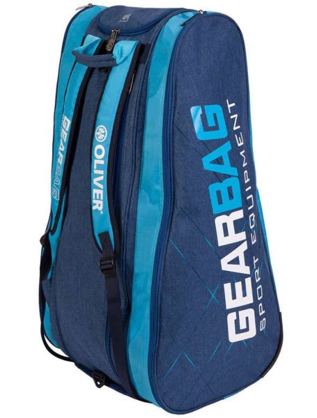 Geantă squash Olivier Gearbag 12R - blue