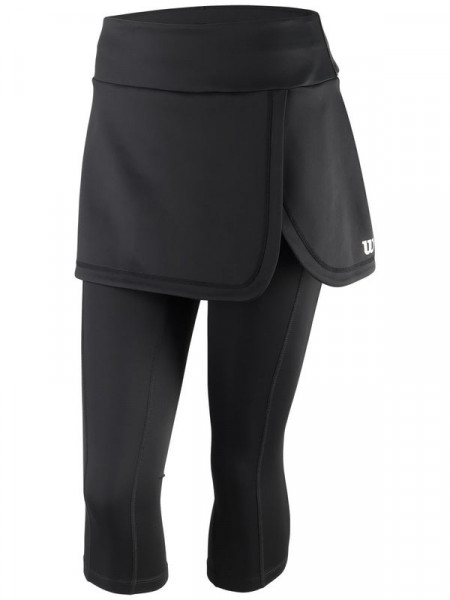 Ženska teniska suknja Wilson W Capri Skort IV - black