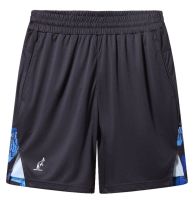 Herren Tennisshorts Australian Scribble Block in Ace - Schwarz