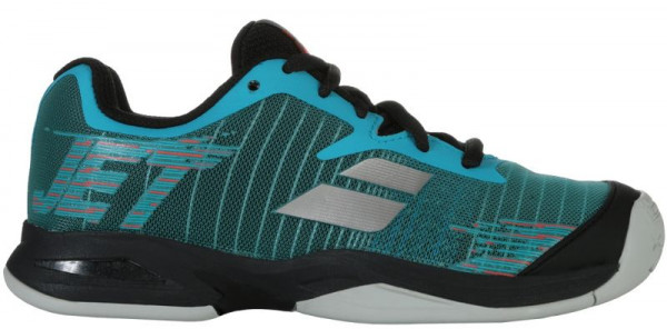 Juniorskie buty tenisowe Babolat Jet All Court Junior - dark blue/black