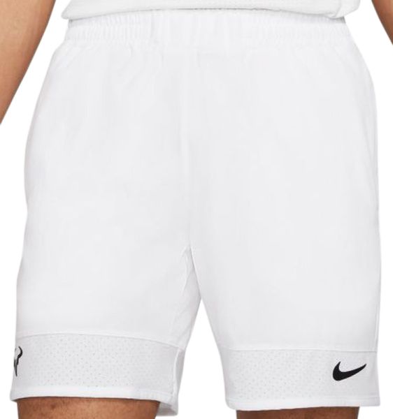 Herren Tennisshorts Nike Dri-Fit Advantage Short 7in M - white/black