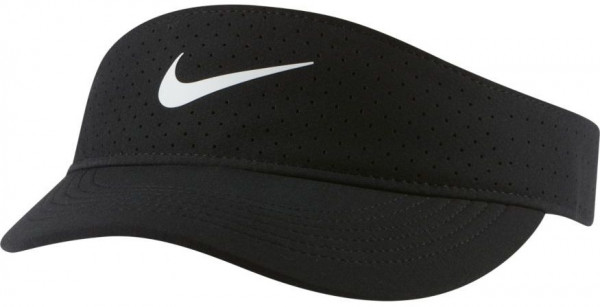 Tenisový kšilt Nike Court Womens Advantage Visor - black/white