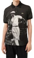Muški teniski polo Lacoste Original L.12.12 René Lacoste Print Polo - black Muški teniski polo Lacoste Original L.12.12 René Lacoste Print Polo - black