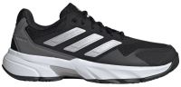 Naiste tennisejalatsid Adidas CourtJam Control 3 W - core black/silver metallic/grey four