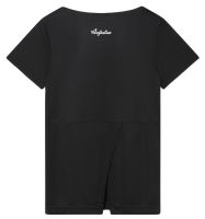 Tenisa T-krekls sievietēm Australian T-Shirt Ace With Back Split - black Tenisa T-krekls sievietēm Australian T-Shirt Ace With Back Split - black