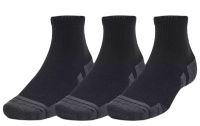 Skarpety tenisowe Under Armour Performance Tech Quarter Socks 3-Pack - black/jet gray