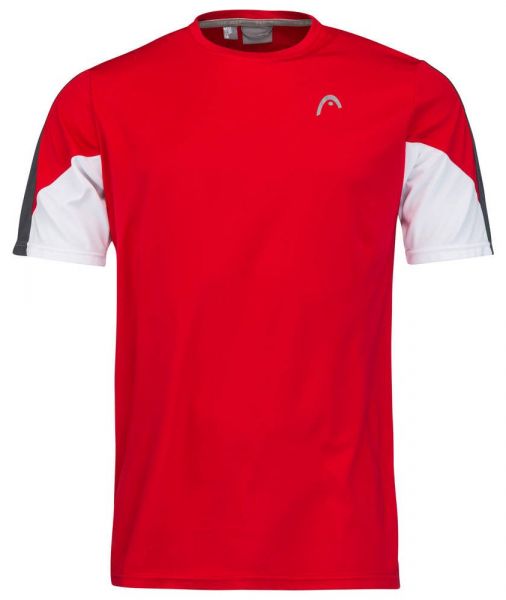 Teniso marškinėliai vyrams Head Club 22 Tech T-Shirt M - red