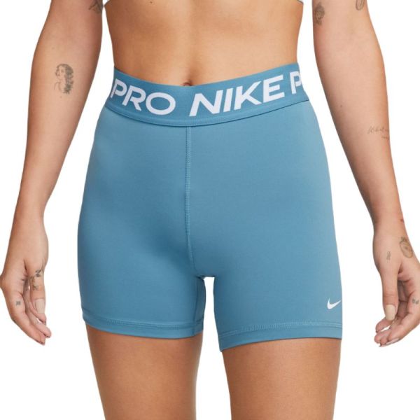 Női tenisz rövidnadrág Nike Pro 365 Short 5in - noise aqua/white