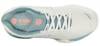 Tenisice za djecu K-Swiss Hypercourt Express 2 HB - blanc de blanc/nile blue/desert flower Tenisice za djecu K-Swiss Hypercourt Express 2 HB - blanc de blanc/nile blue/desert flower