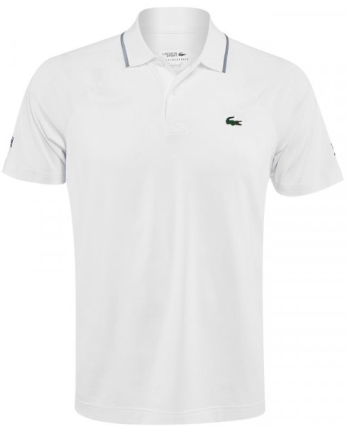  Lacoste Novak Djokovic Collection Exclusive Edition Polo Shirt - white/black
