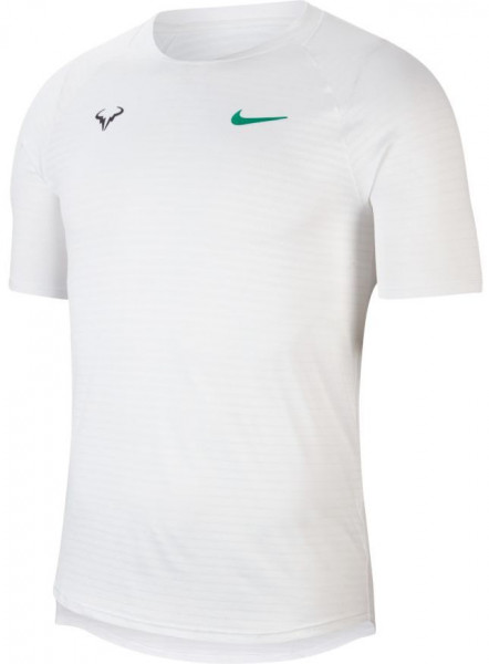  Nike Court Rafa Aeroreact Top SS Slam - white/lucid green