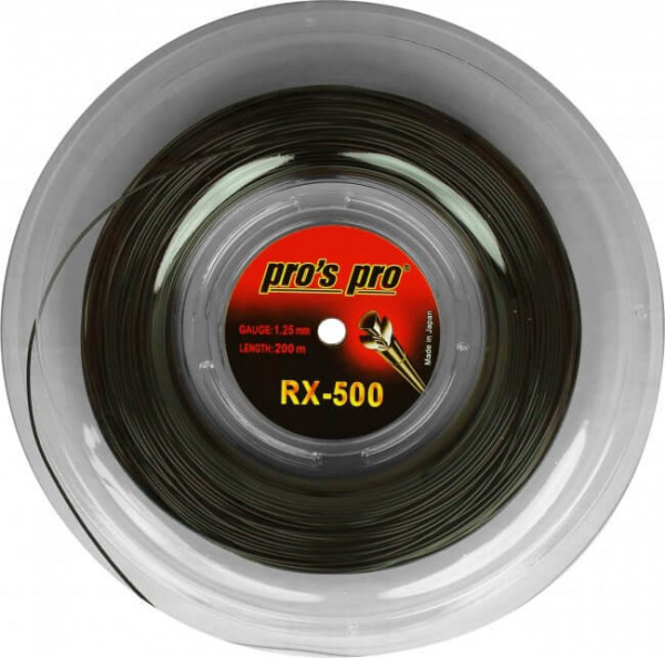 Naciąg tenisowy Pro's Pro RX-500 (200 m) - black