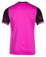 Tricouri bărbați Joma Montreal Short Sleeve T-Shirt M - pink/black Tricouri bărbați Joma Montreal Short Sleeve T-Shirt M - pink/black