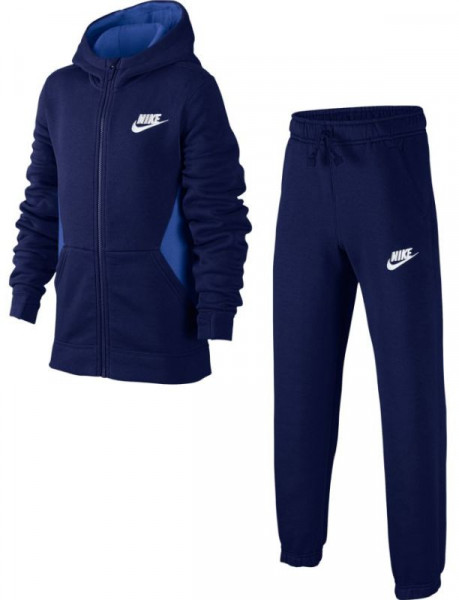  Nike Boys NSW Track Suit BF Core - blue void/game royal/white