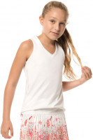 Girls' T-shirt Lucky in Love Core V-Neck Cutout Tank Girls - white