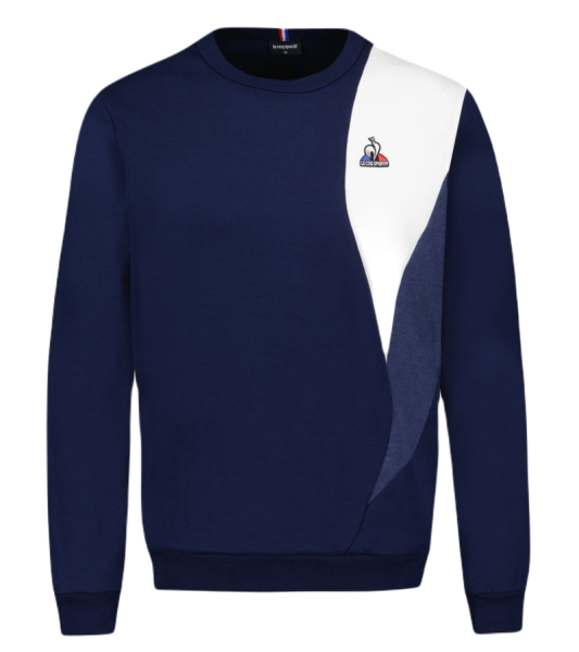 Muška sportski pulover Le Coq Sportif SAISON 1 Crew Sweat N°1 SS23 - bleu nuit