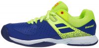 Tenisice za djecu Babolat Pulsion All Court Junior - blue/fluo aero Tenisice za djecu Babolat Pulsion All Court Junior - blue/fluo aero