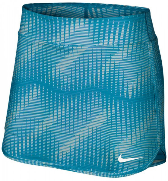  Nike Court Pure Print Skirt - blue force