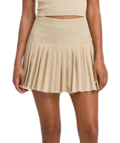 Falda de tenis para mujer Wilson Midtown Skirt - safari