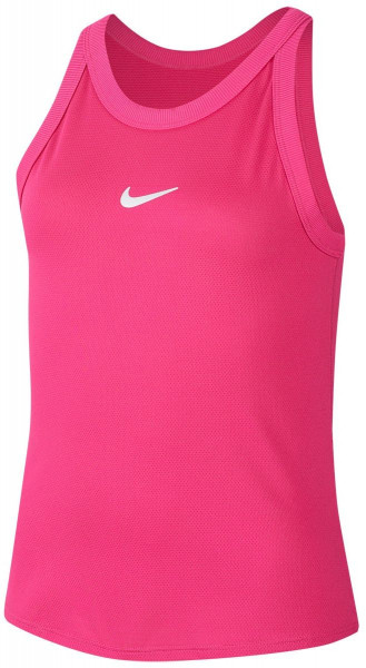  Nike Court Dry Tank - vivid pink/white