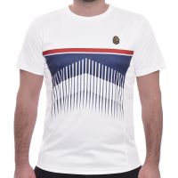 Męski T-Shirt Monte-Carlo Country Club Gradual Print T-Shirt - white Męski T-Shirt Monte-Carlo Country Club Gradual Print T-Shirt - white