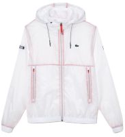 Men's jacket Lacoste Tennis x Novak Djokovic Zip Jacket - white