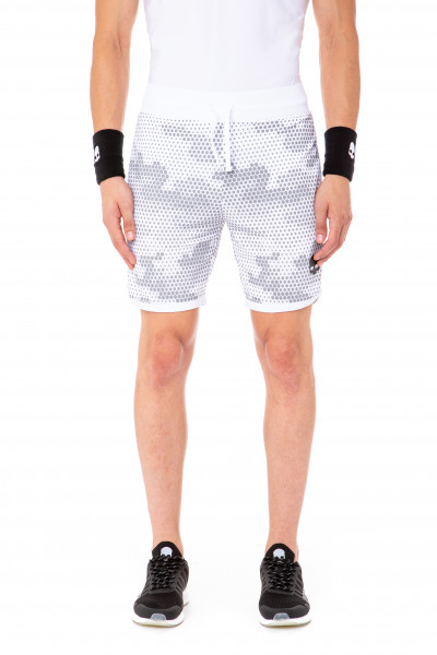 Męskie spodenki tenisowe Hydrogen Tech Camo Shorts - camo reflex/white