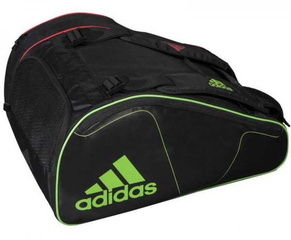 Padelio krepšys Adidas Racket Bag Tour - black/red/green