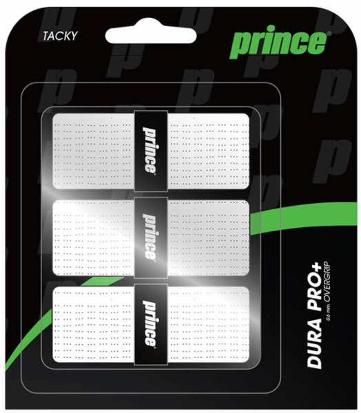 Griffbänder Prince Dura Pro+ 3P - Weiß