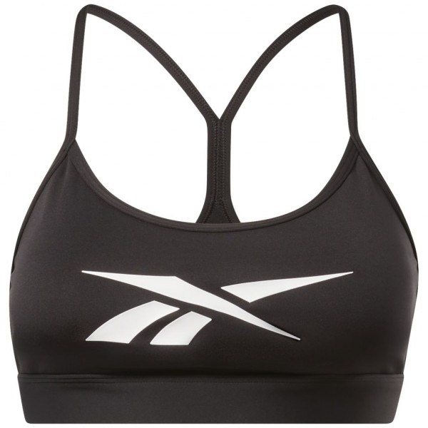 Soutien-gorge Reebok Lux Skinny Strap Medium Support Sports Bra - black