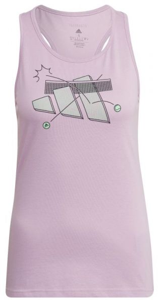 Marškinėliai moterims Adidas Aeroready Tennis Tank - bliss lilac