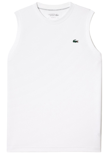 Teniso marškinėliai vyrams Lacoste SPORT Tank Top - white