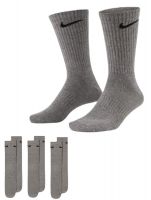 Čarape za tenis Nike Everyday Cotton Cushioned Crew 3P - carbon heather/black