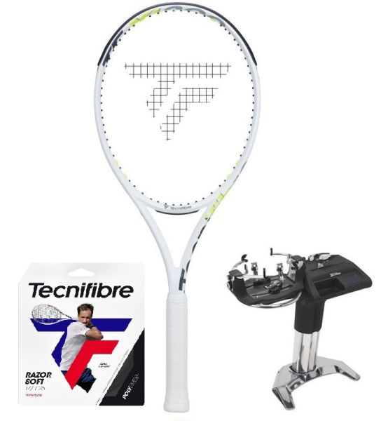 Raquette de tennis Tecnifibre TF-X1 285 + cordage + prestation de service