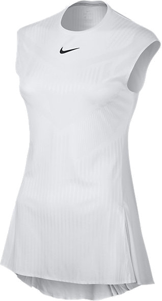  Nike Court Dry Slam Dress WB - white/dark grey