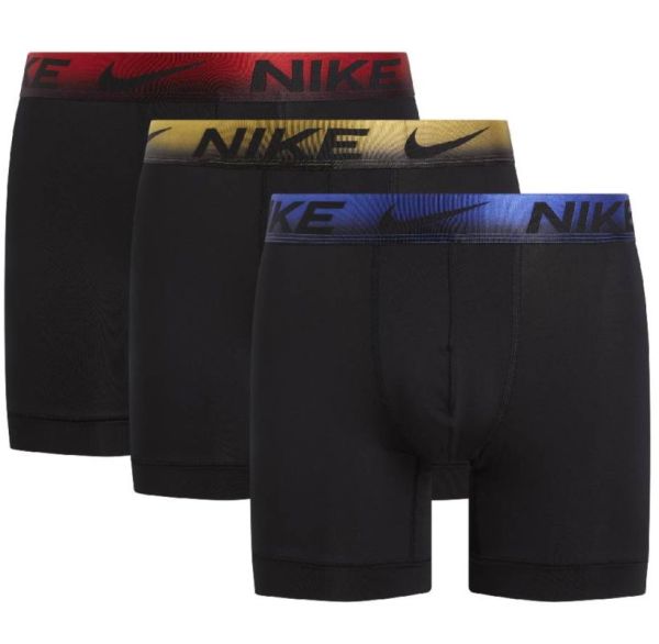 Herren Boxershorts Nike Dri-Fit Essential Micro Brief 3P - Schwarz