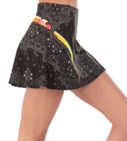 Tenisa svārki sievietēm Lucky in Love Paisley In Love Long Paisley For You Skirt - black Tenisa svārki sievietēm Lucky in Love Paisley In Love Long Paisley For You Skirt - black