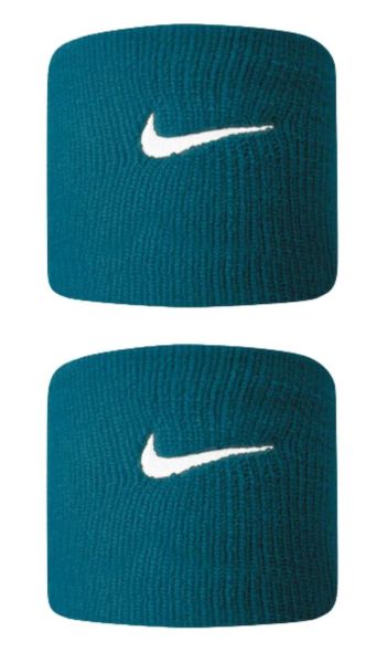 Serre-poignets de tennis Nike Premier Wirstbands 2P - green abyss/white