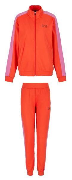 Chándal para mujer EA7 Woman Woven Tracksuit - cherry tomato