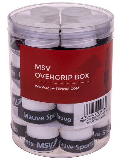  MSV Soft Touch Overgrip white 24P