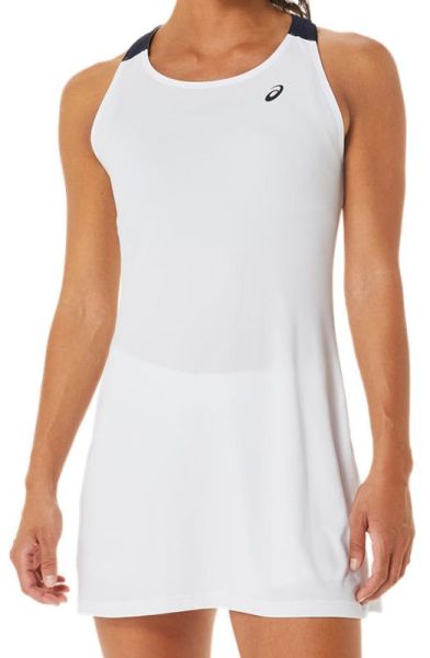 Női teniszruha Asics Court Dress - brilliant white/midnight